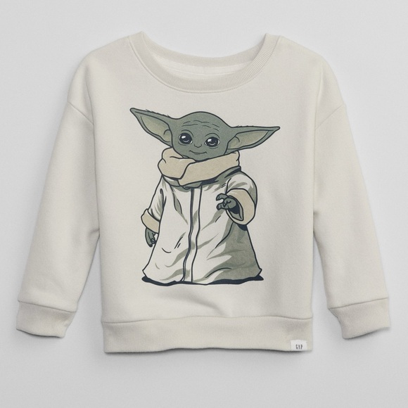 GAP Other - NWT babyGap x Star Wars The Mandalorian The Child Baby Yoda Fleece Sweatshirt